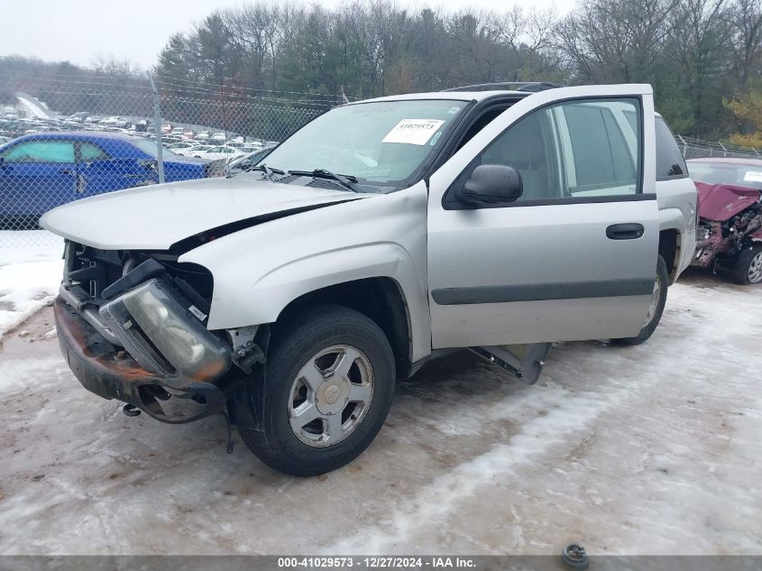 2005 Chevrolet Trailblazer Ls VIN: 1GNDT13S952167696 Lot: 41029573