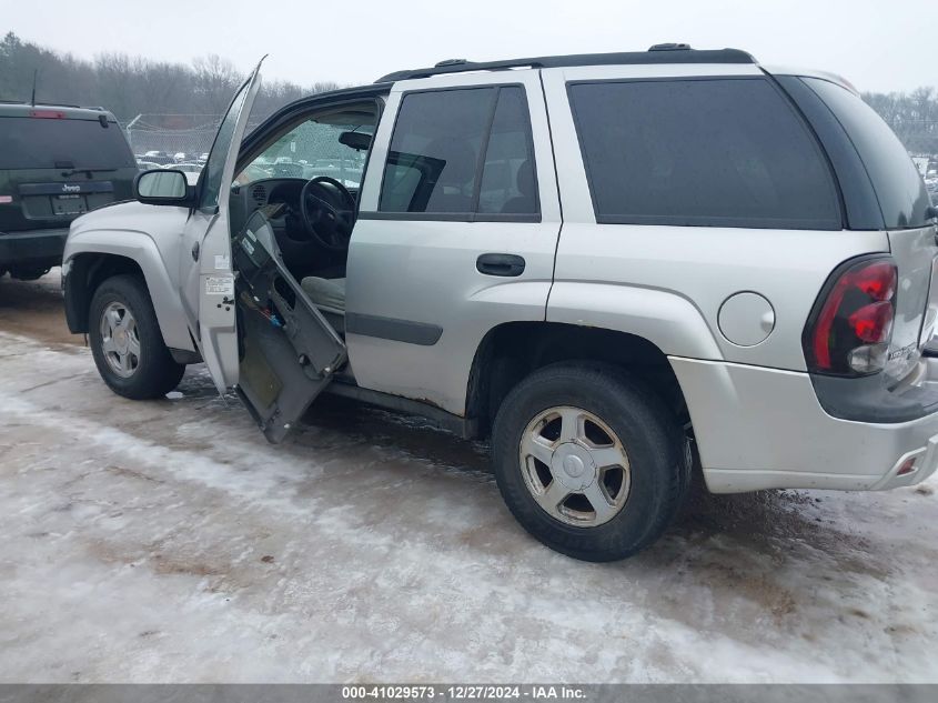 2005 Chevrolet Trailblazer Ls VIN: 1GNDT13S952167696 Lot: 41029573