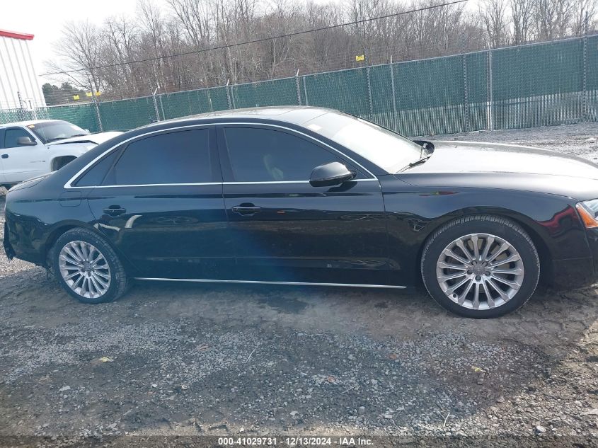 2013 Audi A8 L 4.0T VIN: WAUR2AFD1DN010950 Lot: 41029731