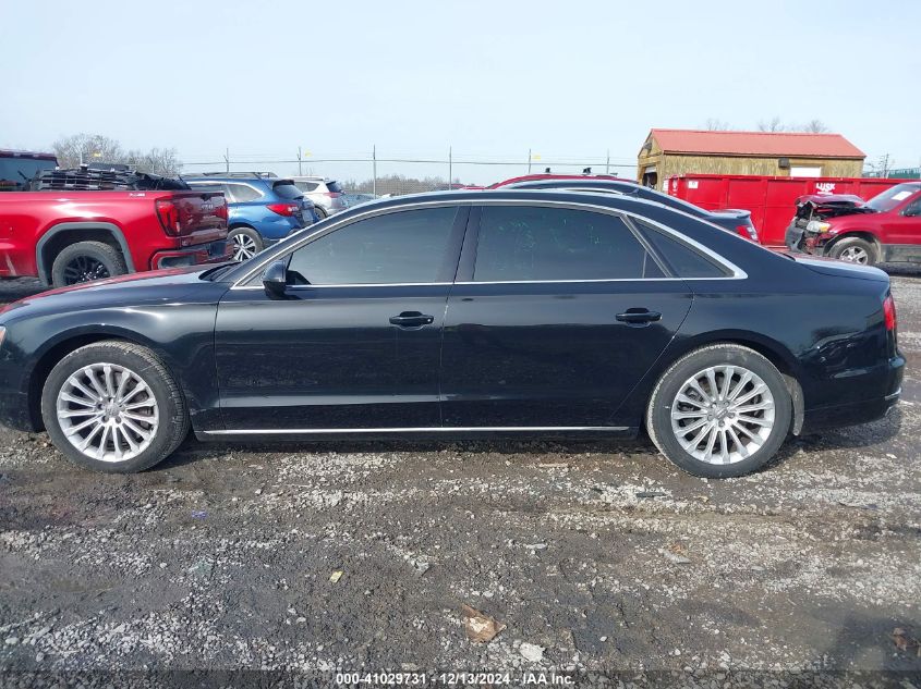 2013 Audi A8 L 4.0T VIN: WAUR2AFD1DN010950 Lot: 41029731