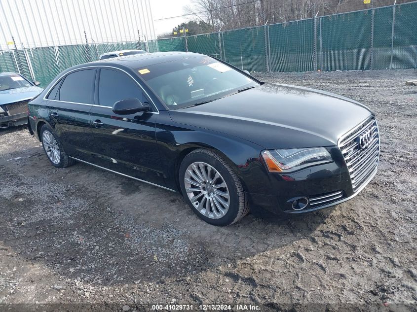 2013 Audi A8 L 4.0T VIN: WAUR2AFD1DN010950 Lot: 41029731