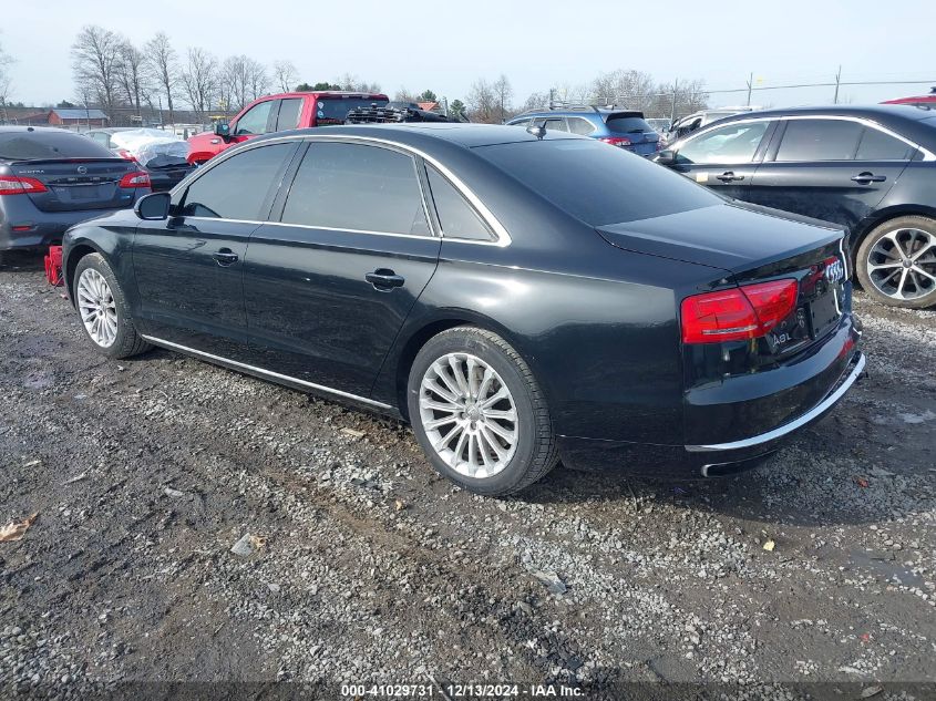 2013 Audi A8 L 4.0T VIN: WAUR2AFD1DN010950 Lot: 41029731