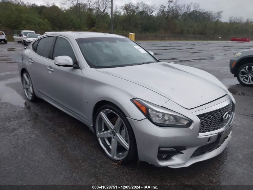 2019 Infiniti Q70 3.7 Luxe VIN: JN1BY1AP1KM500055 Lot: 41029751