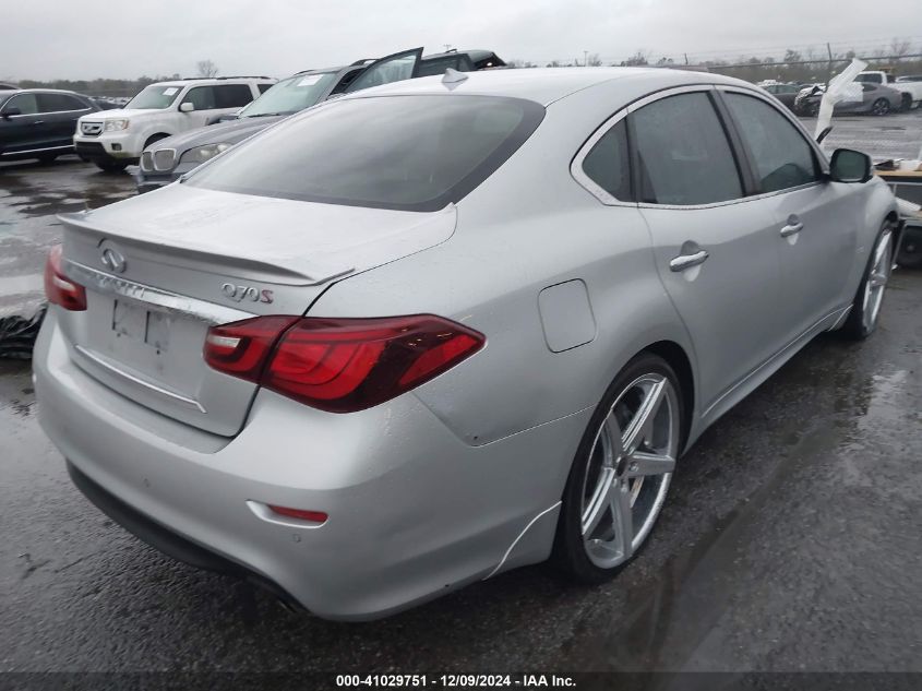 2019 Infiniti Q70 3.7 Luxe VIN: JN1BY1AP1KM500055 Lot: 41029751