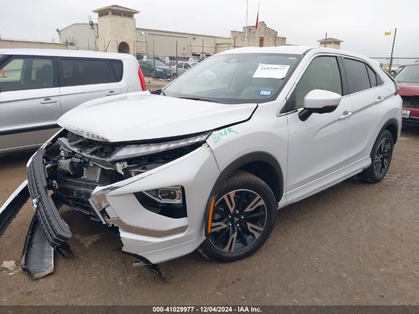 2024 Mitsubishi Eclipse Cross Sel VIN: JA4ATWAAXRZ052695 Lot: 41029977