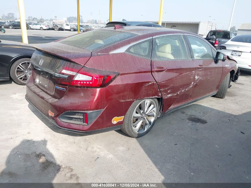 2019 Honda Clarity Plug-In Hybrid VIN: JHMZC5F16KC004999 Lot: 41030041