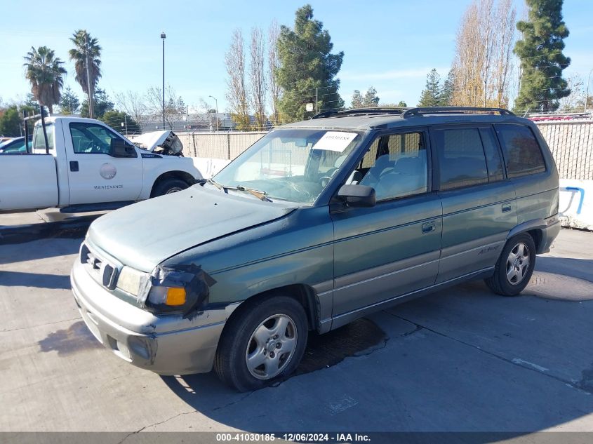 1998 Mazda Mpv Es/Lx VIN: JM3LV5223W0841353 Lot: 41030185