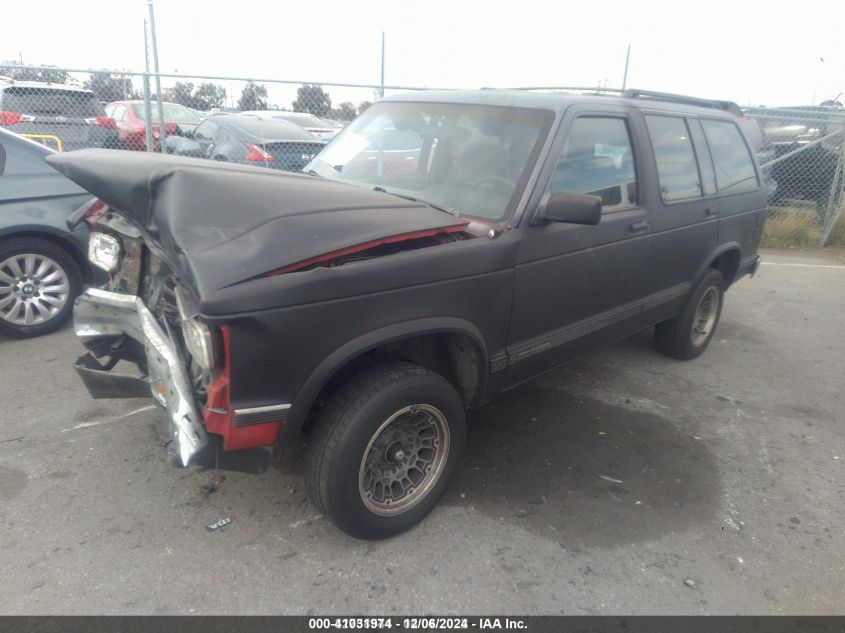 1991 Chevrolet Blazer S10 VIN: 1GNCS13Z1M2181909 Lot: 41031974