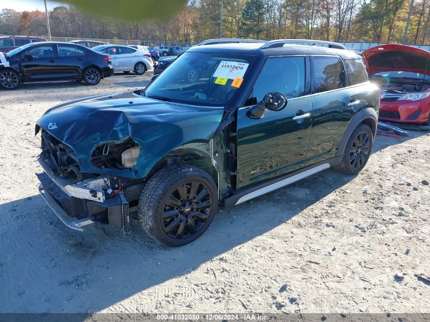 2018 Mini Countryman Cooper S VIN: WMZYT5C39J3E62525 Lot: 41032050