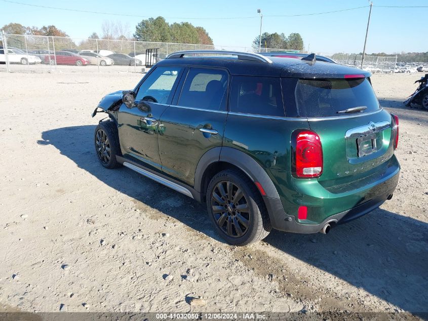 2018 Mini Countryman Cooper S VIN: WMZYT5C39J3E62525 Lot: 41032050