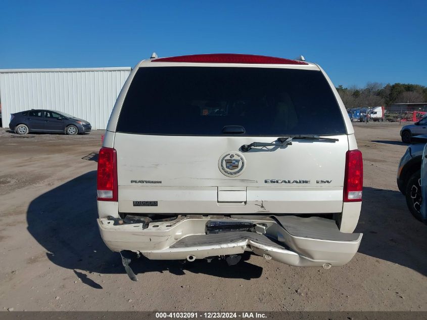 2005 Cadillac Escalade Esv Platinum Edition VIN: 3GYFK66N95G259657 Lot: 41032091