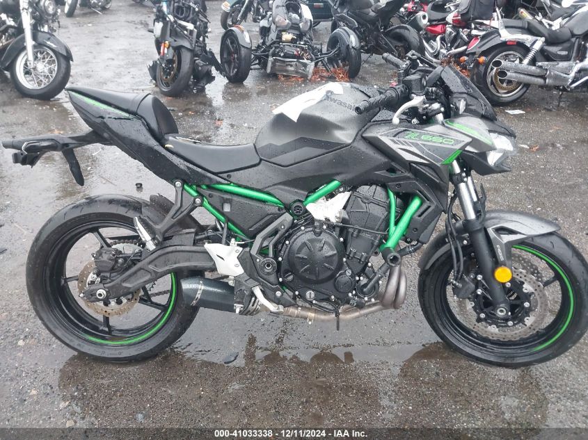 2023 Kawasaki Er650 N VIN: ML5EREN14PDAA2565 Lot: 41033338