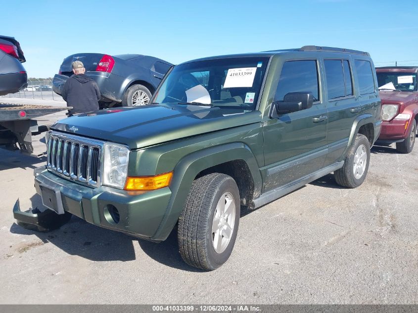 2007 Jeep Commander Sport VIN: 1J8HH48K67C533772 Lot: 41033399