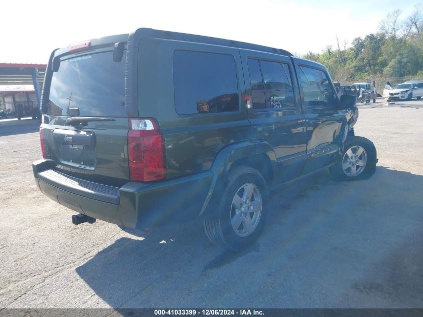 2007 Jeep Commander Sport VIN: 1J8HH48K67C533772 Lot: 41033399