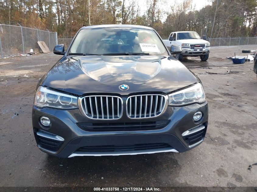 2015 BMW X4 xDrive35I VIN: 5UXXW5C58F0E87282 Lot: 41033758