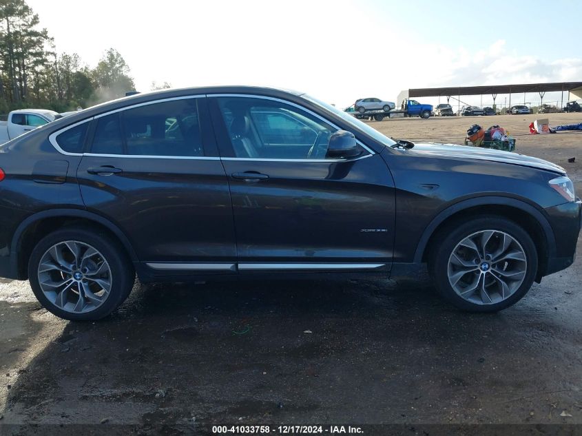 2015 BMW X4 xDrive35I VIN: 5UXXW5C58F0E87282 Lot: 41033758