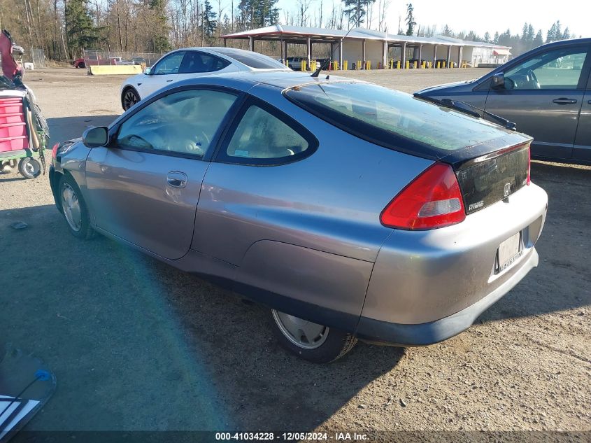 2005 Honda Insight Cvt VIN: JHMZE14725S000291 Lot: 41034228