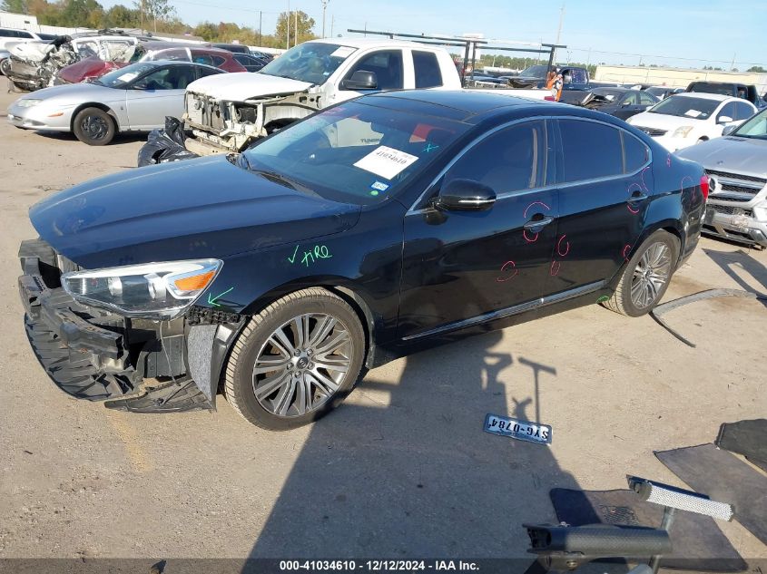 2014 Kia Cadenza Premium VIN: KNALN4D78E5121198 Lot: 41034610