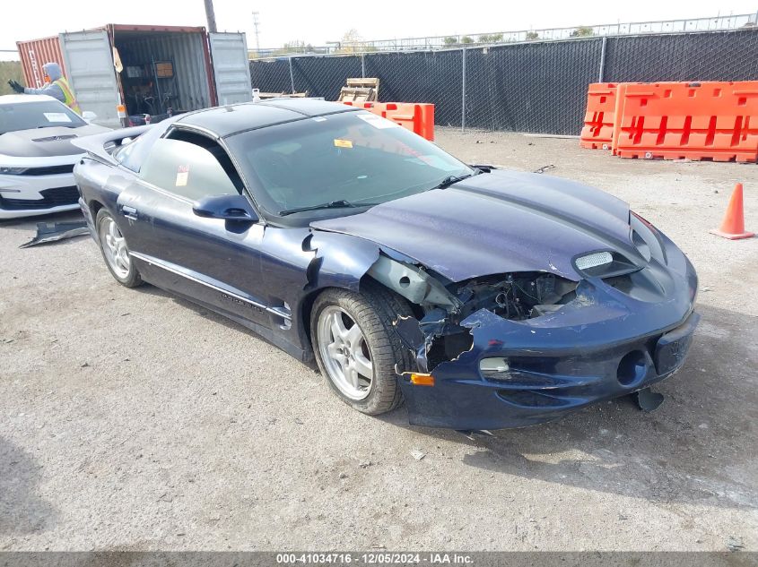 2002 Pontiac Firebird Trans Am VIN: 2G2FV22G622133255 Lot: 41034716