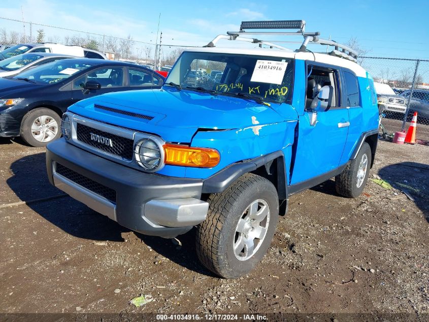 2007 Toyota Fj Cruiser VIN: JTEBU11F770016384 Lot: 41034916