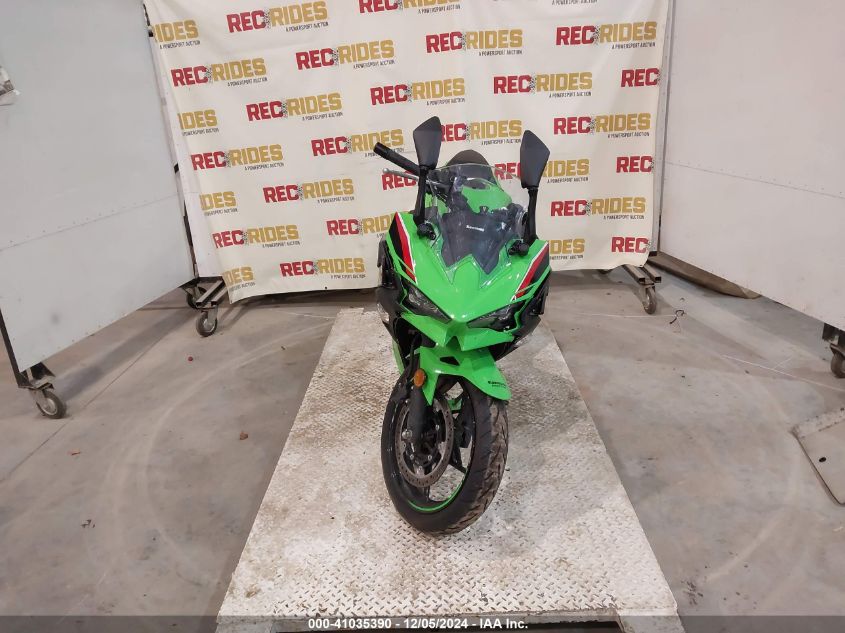 2024 Kawasaki Ex500 H VIN: ML5EXGH13RDA26148 Lot: 41035390