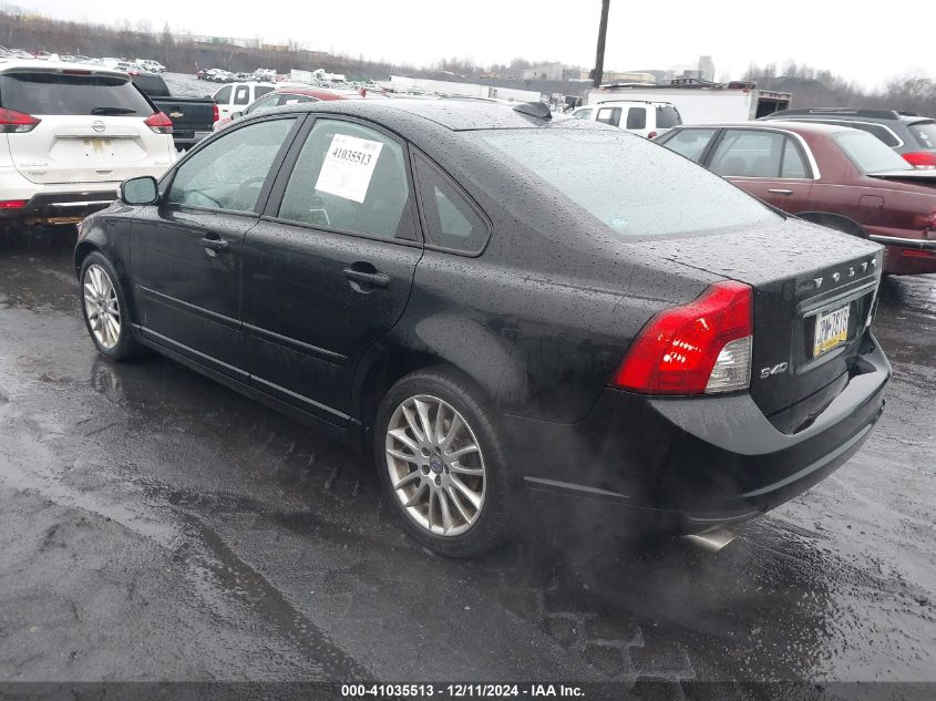 2011 Volvo S40 T5/T5 R-Design VIN: YV1672MS0B2546604 Lot: 41035513