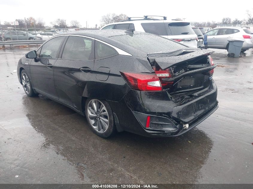 2018 Honda Clarity Plug-In Hybrid Touring VIN: JHMZC5F31JC014176 Lot: 41036208