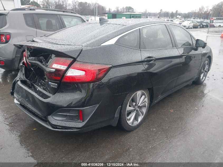 2018 Honda Clarity Plug-In Hybrid Touring VIN: JHMZC5F31JC014176 Lot: 41036208