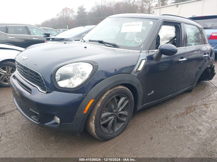 2014 Mini Countryman Cooper S VIN: WMWZC5C5XEWP39896 Lot: 41036524