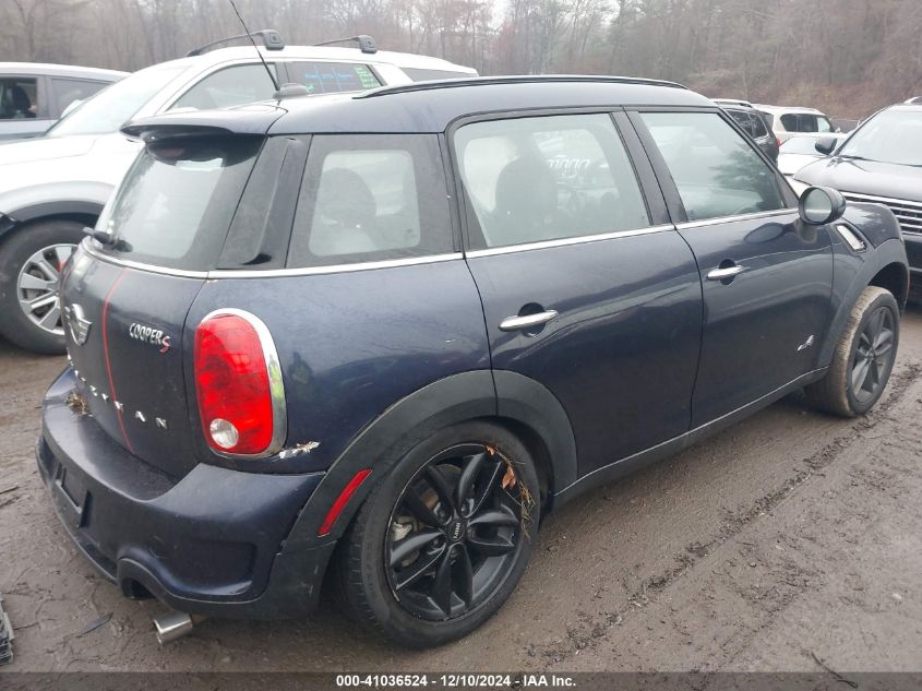 2014 Mini Countryman Cooper S VIN: WMWZC5C5XEWP39896 Lot: 41036524