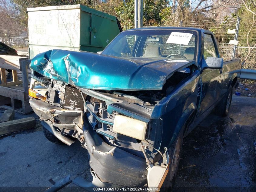 1993 Dodge Dakota VIN: 1B7FL26X7PS278622 Lot: 41036970