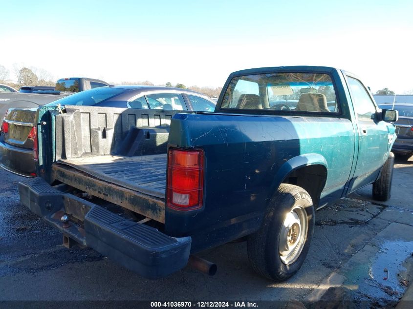 1993 Dodge Dakota VIN: 1B7FL26X7PS278622 Lot: 41036970