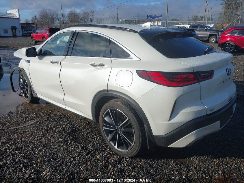 2022 Infiniti Qx55 Luxe Awd VIN: 3PCAJ5J34NF101204 Lot: 41037003