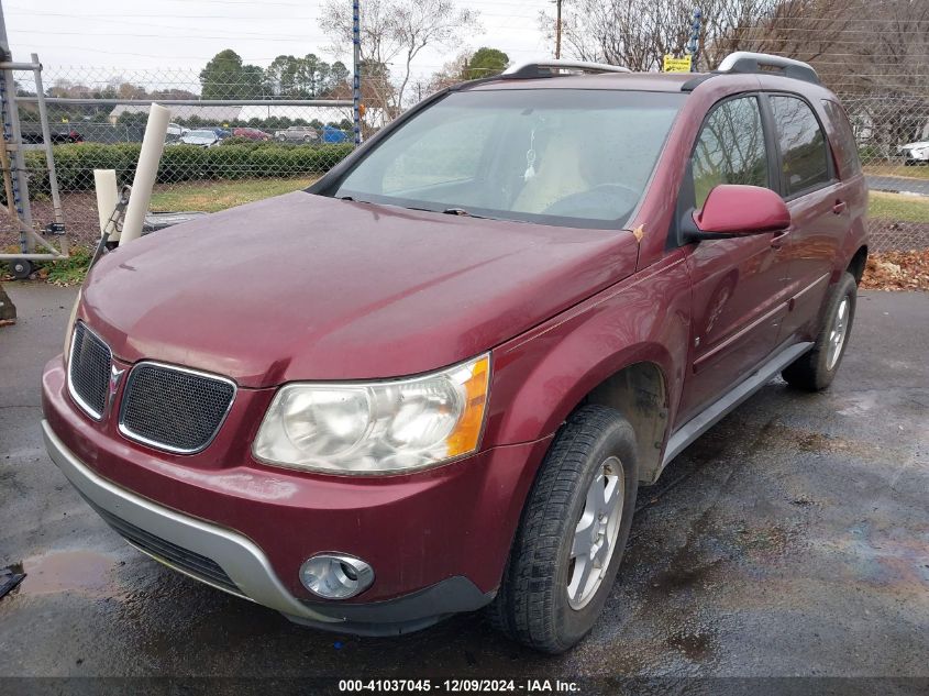 2008 Pontiac Torrent VIN: 2CKDL43F086320141 Lot: 41037045