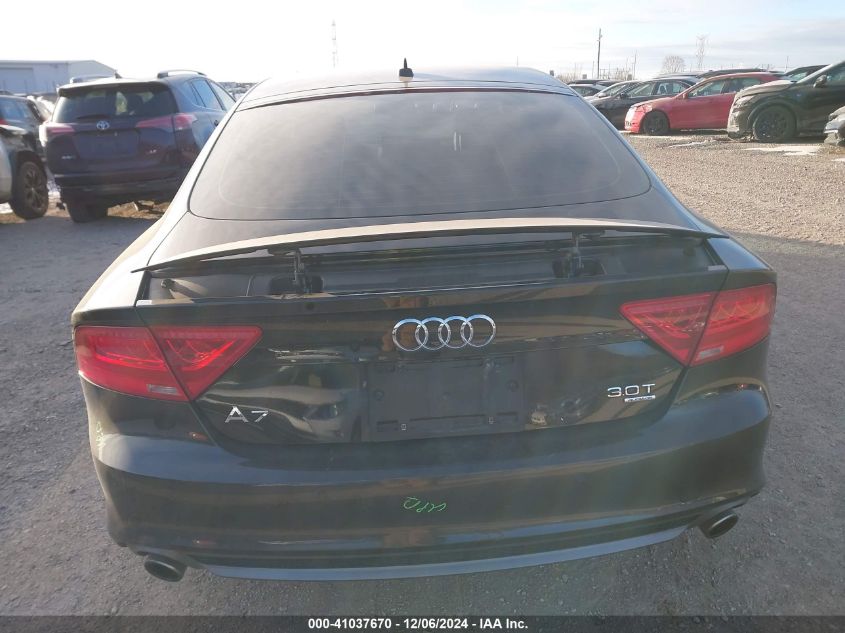 2014 Audi A7 3.0T Premium Plus VIN: WAU2GAFC7EN059839 Lot: 41037670