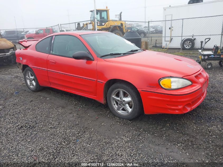 2002 Pontiac Grand Am Gt VIN: 1G2NW12E02C221641 Lot: 41037713