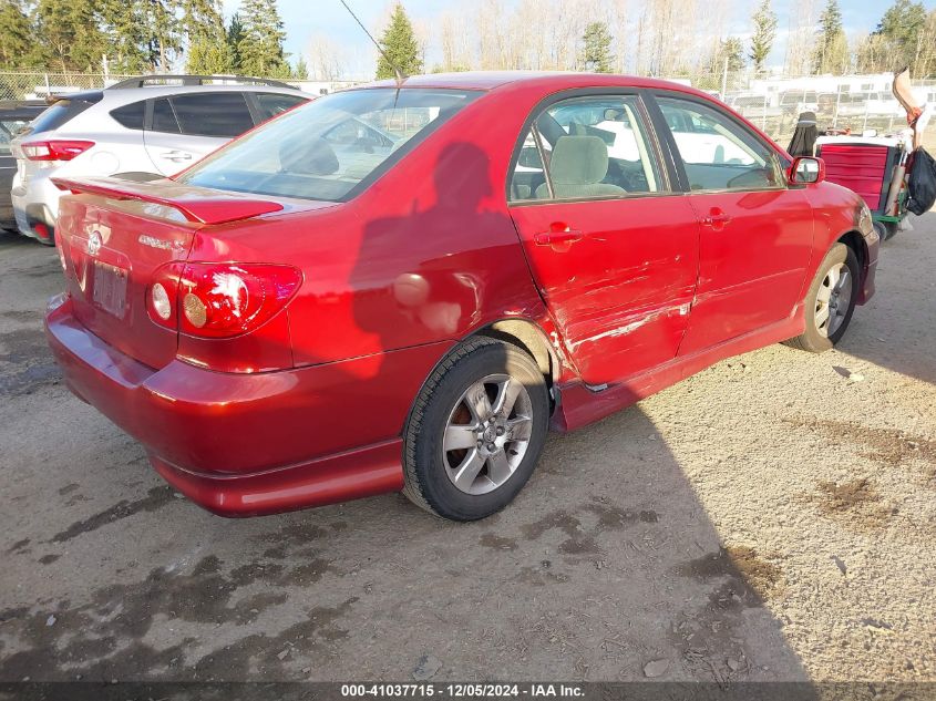 2006 Toyota Corolla S VIN: 1NXBR30E66Z630758 Lot: 41037715