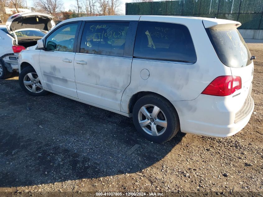 2010 Volkswagen Routan Sel VIN: 2V4RW5DX7AR195408 Lot: 41037805