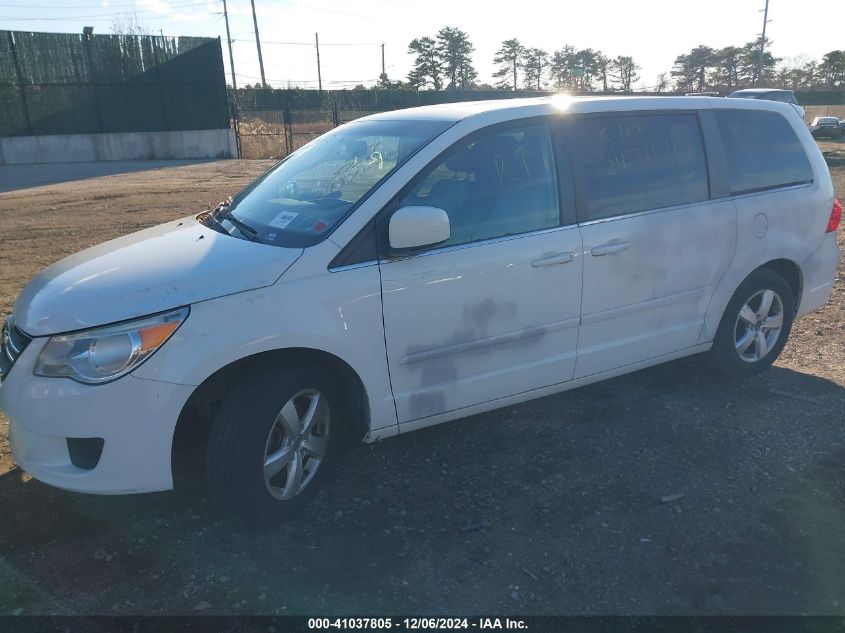 2010 Volkswagen Routan Sel VIN: 2V4RW5DX7AR195408 Lot: 41037805