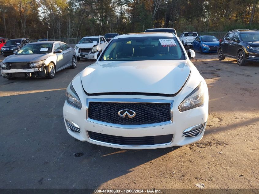 2017 Infiniti Q70L 3.7 VIN: JN1BY1PP0HM170523 Lot: 41038603