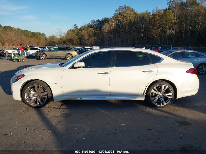 2017 Infiniti Q70L 3.7 VIN: JN1BY1PP0HM170523 Lot: 41038603