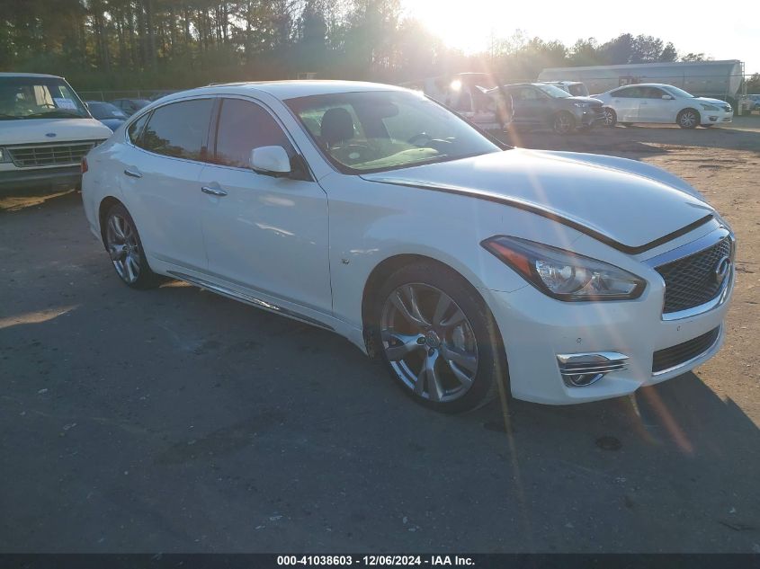 2017 Infiniti Q70L 3.7 VIN: JN1BY1PP0HM170523 Lot: 41038603