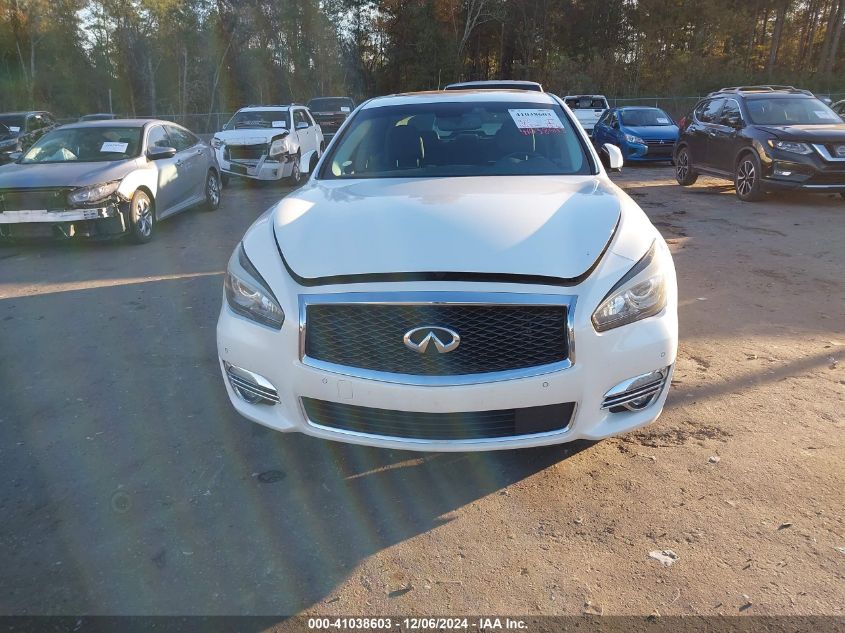 2017 Infiniti Q70L 3.7 VIN: JN1BY1PP0HM170523 Lot: 41038603