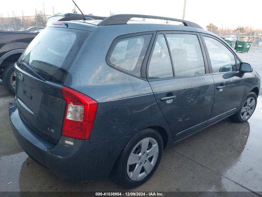 2009 Kia Rondo Lx VIN: KNAFG528297266983 Lot: 41038954