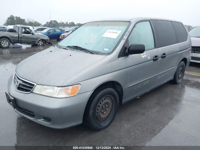 2002 Honda Odyssey Lx VIN: 5FNRL18552B027526