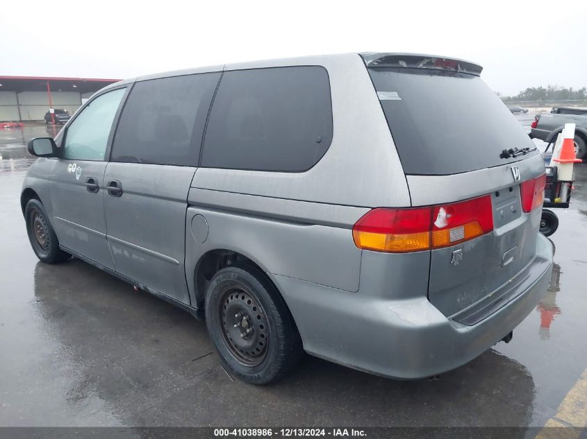 2002 Honda Odyssey Lx VIN: 5FNRL18552B027526