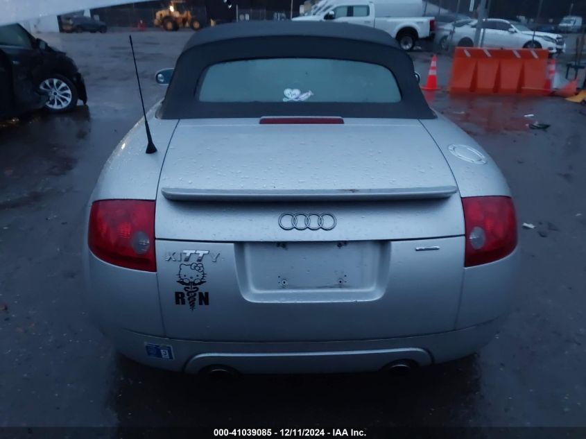 2001 Audi Tt VIN: TRUUT28N211005061 Lot: 41039085