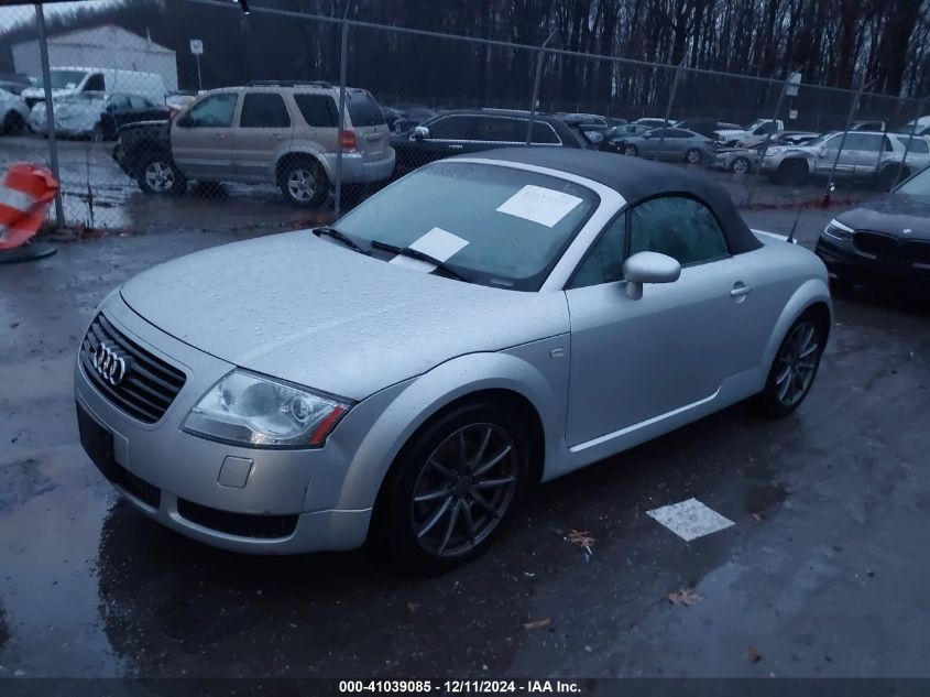 2001 Audi Tt VIN: TRUUT28N211005061 Lot: 41039085