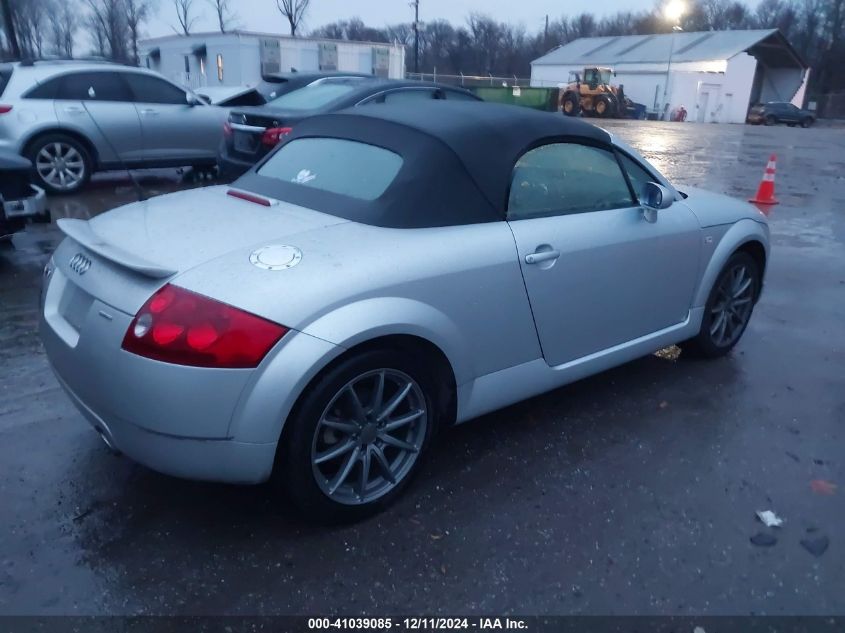 2001 Audi Tt VIN: TRUUT28N211005061 Lot: 41039085