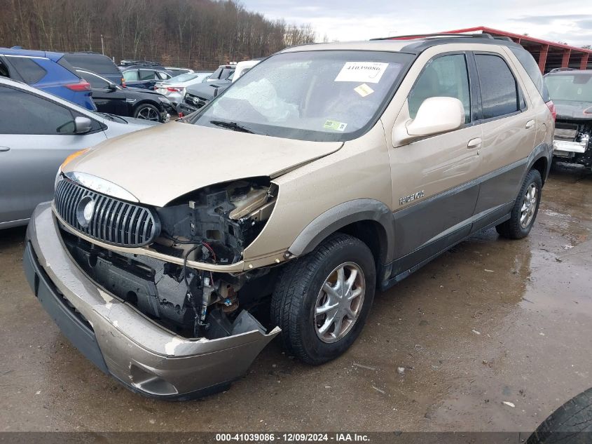 2002 Buick Rendezvous Cxl VIN: 3G5DB03E42S560710 Lot: 41039086